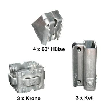 horizont Wedge-Loc Fitting Parts Zauneck | Bag of 10 pieces 
