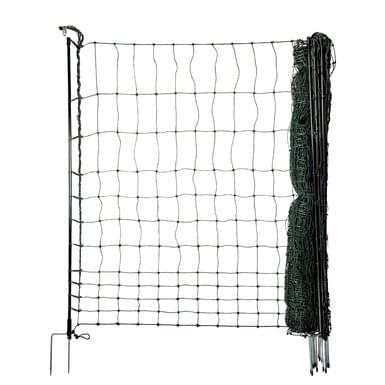 horizont Geflügelnetz strongLine 120 | 25 m lang | 120 cm hoch | Doppelspitze | nicht elektrifizierbar