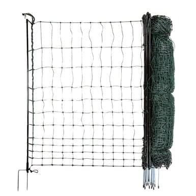 horizont Geflügelnetz strongLine 120 | 50 m lang | 120 cm hoch | Doppelspitze | nicht elektrifizierbar