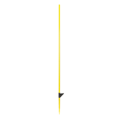 horizont Fiberglaspfahl | 124 cm | gelb | 10 Stück