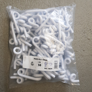 horizont Plastic eyelet for stranded wire |10 mm | 50 pieces in a bag