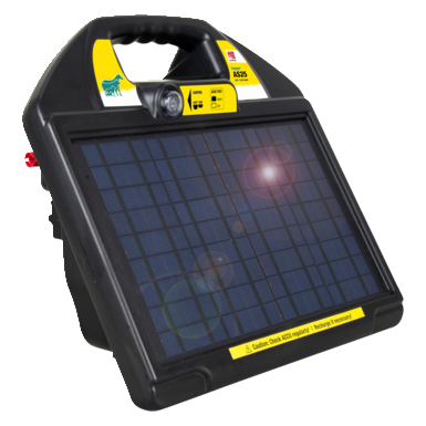 horizont 12 V solar electric fence - trapper® AS25