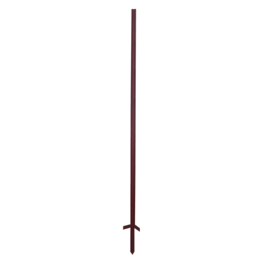 horizont Angle steel stake I 165 cm I red I 10 pieces