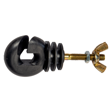 horizont Ringisolator farmer® metric | für Winkelstahlpfähle mit ø 2-3 mm | 25 Stück (Beutel)