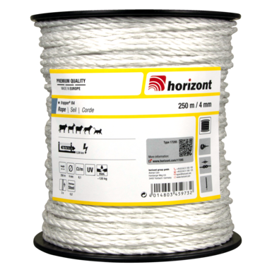 horizont Pasture fence rope trapper® R4 | 250 m | 4 mm