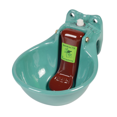Suevia enameled drinking bowl model 115 | with pressure tongue