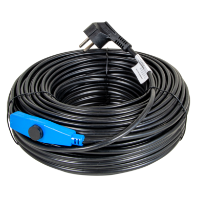 Frost protection heating cable with thermostat (230 V) | 36 m