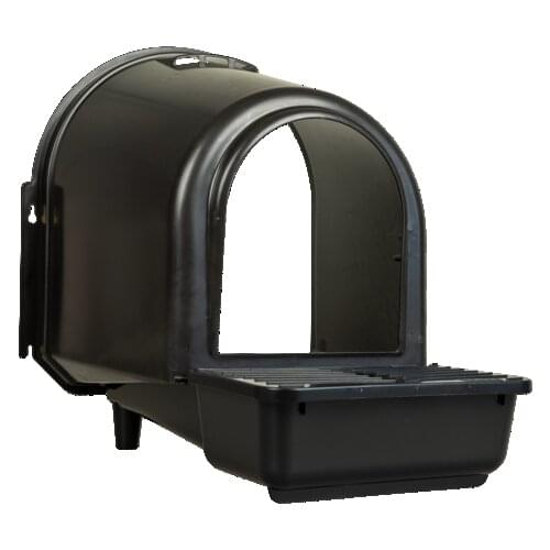 Laying nest with collecting tray, ID, RECYCELT, black