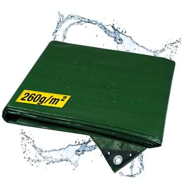 horizont Abdeckplane | grün |  4 x 8 m | 260 g/m² 