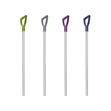 Aluminum handle for plastic swing fork (115 cm)
