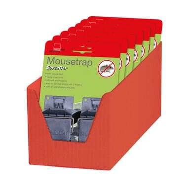 SWISSINNO mousetrap SUPERCAT 8 x 2 pieces | sales display