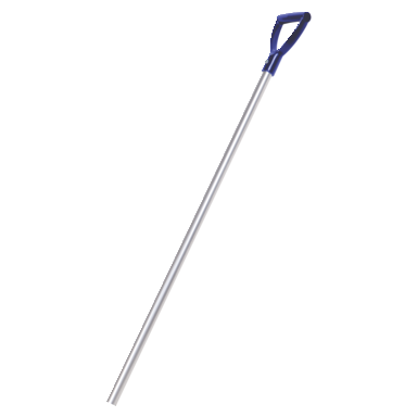 Aluminum handle for plastic swing fork (115 cm) | blue