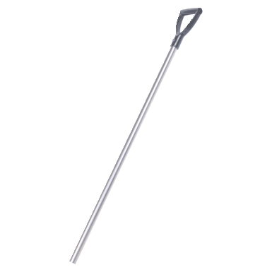 Aluminiumstiel für Kunststoff-Schwedengabel (115 cm) | grau