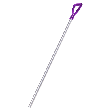 Aluminum handle for plastic swing fork (115 cm) |lila