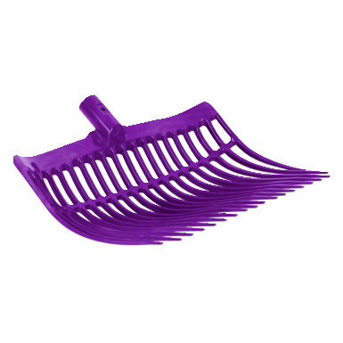 horizont plastic swing fork | purple