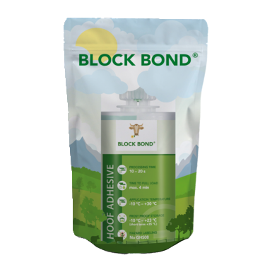 Block Bond® Klauenklebstoff | Kartusche im Beutel | (200 ml)