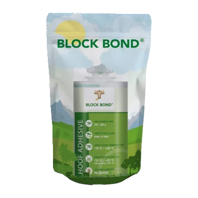 Block Bond® Klauenklebstoff, Kartusche im Beutel