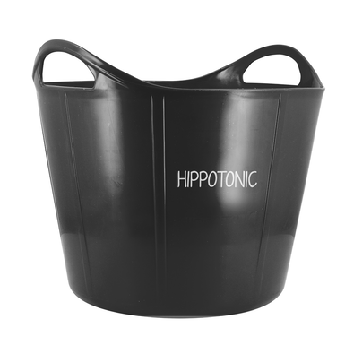 Hippotonic Flexi-Eimer | mit ergonomischen Tragegriffen | schwarz (28 L)