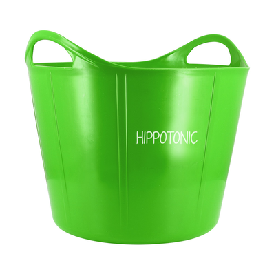 Hippotonic Flexi-Eimer | mit ergonomischen Tragegriffen | grün (28 L)