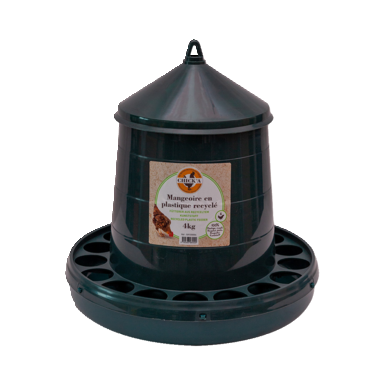 Poultry feeder | Recycled plastic | 4 kg