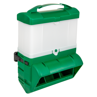 Plastic feeder SMART (10 kg) | green