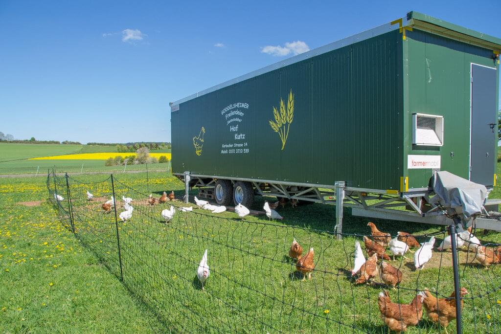 Fahrbarer Mobilstall